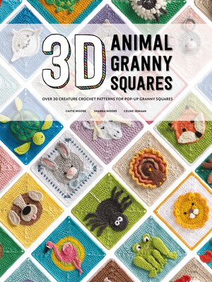 cover image of 3D Animal Granny Squares